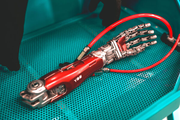 Cyberpunk Android Robot Arm Prosthetic